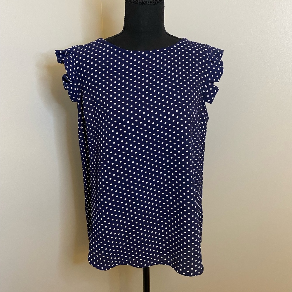 Women’s polka dot blouse